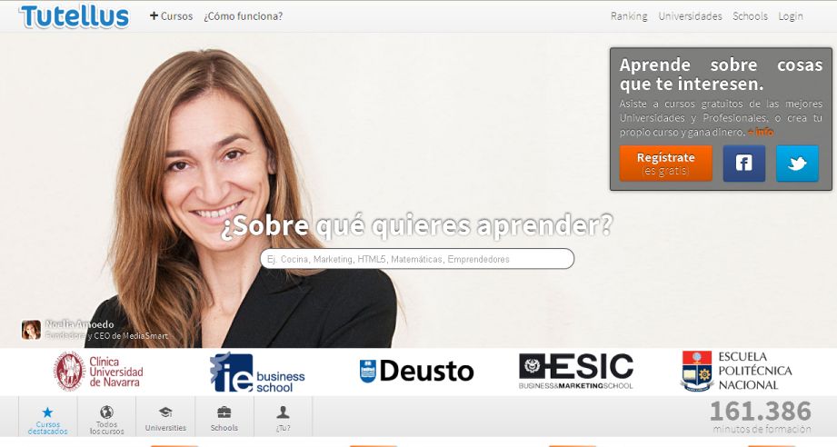 Tutellus. Aprende o enseña sobre lo que quieras, de forma útil, sencilla, social y divertida.