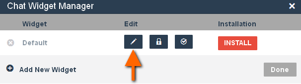 editar chat widget purechat
